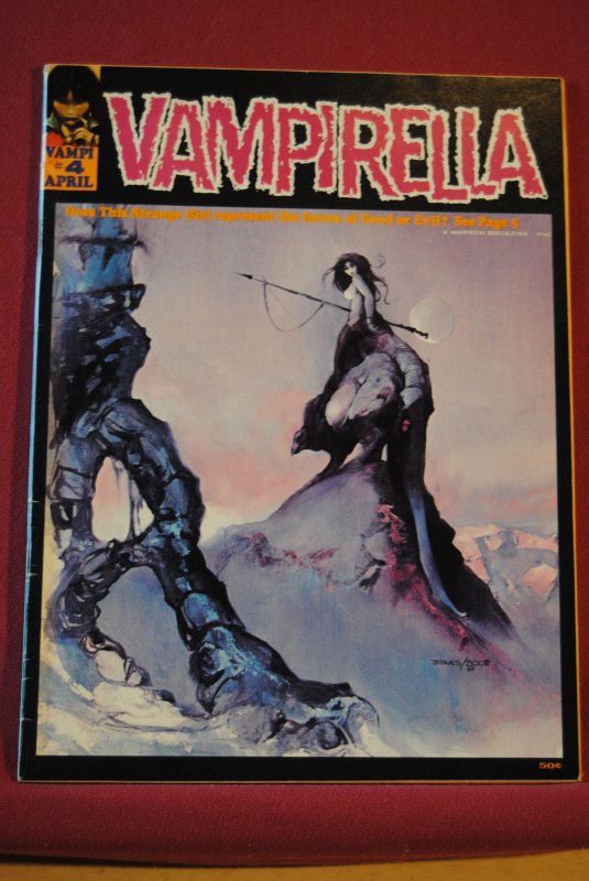 Vampirella #4 (1970) Higher Grade Book