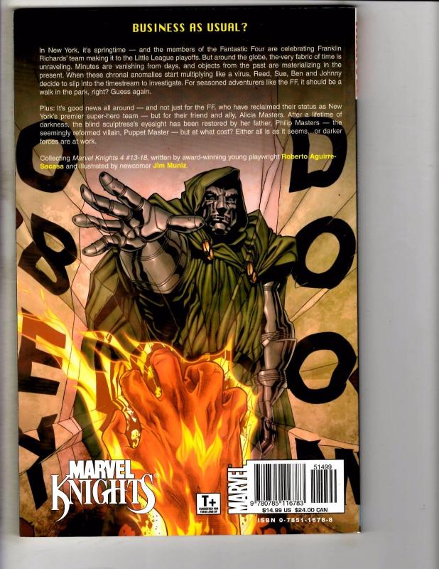 Marvel Knights 4 Divine Time Graphic Novel TPB Comic Fantastic Four Vol. 3 J236