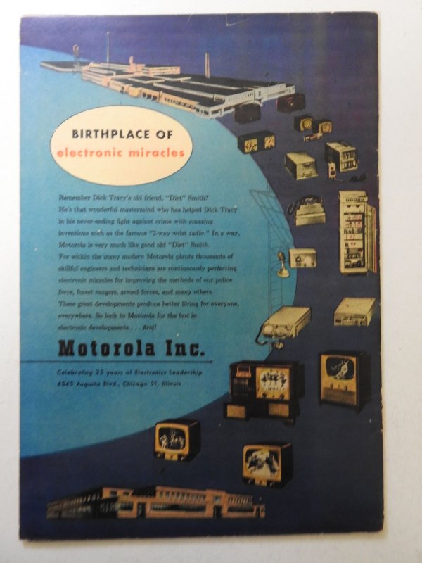 Dick Tracy Comics: Special Edition for Motorola, Inc. (1953) Sharp Good+ Cond!