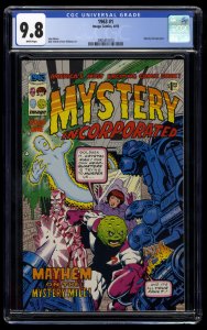 1963 (1993) #1 CGC NM/M 9.8 White Pages Alan Moore!