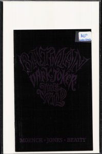 Batman: Dark Joker - The Wild Ashcan Cover (1993) Batman