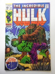 The Incredible Hulk #121 VG Condition! Centerfold detached at bottom staple