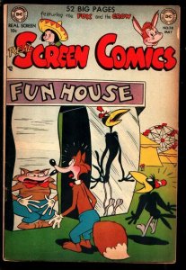 Real Screen #38 1951-DC-Fun House cover-Fox and Crow-Flippity & Flop-Violent ...