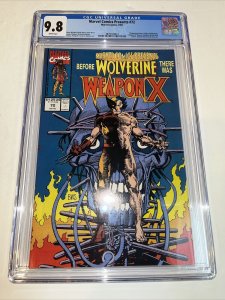 Marvel Comics Presents (1991) # 72 (CGC 9.8 WP) 1st App Weapon X Barry Smith art