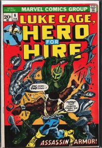 Hero for Hire #6 (1973) Luke Cage