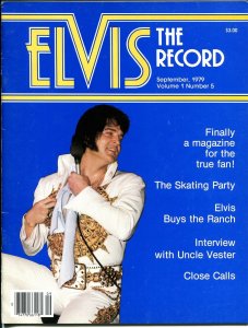 Elvis The Record #5 9/1979-Elvis fanzine-candid pix-FN