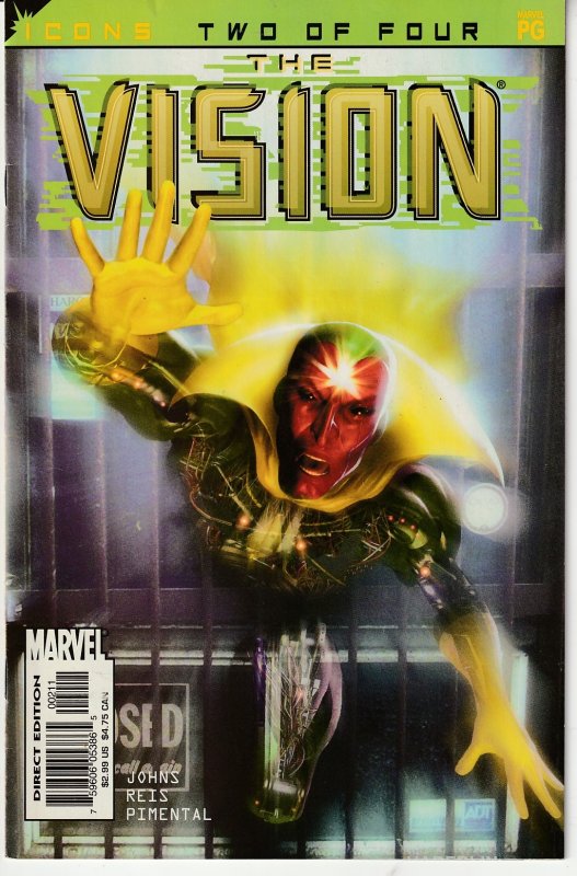 Avengers Icons – The Vision # 1,2,3,4