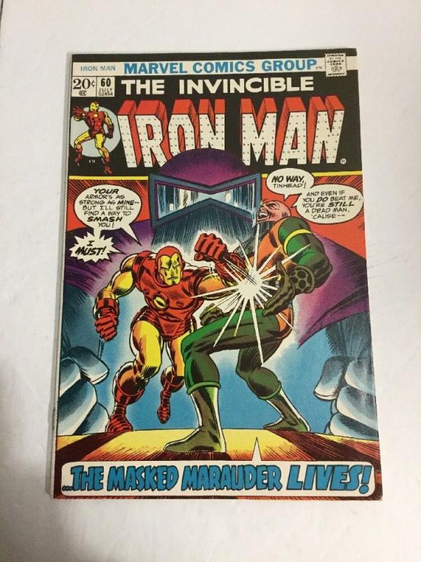 Iron Man 60 Nm- Near Mint- 9.2 Marvel Comics Bronze Age