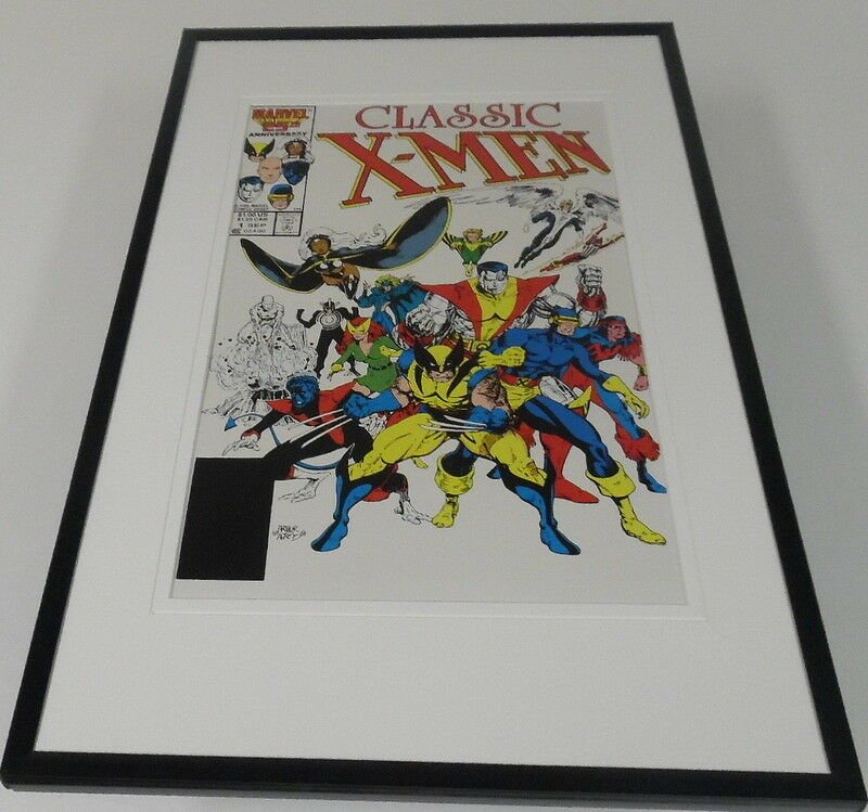 Classic X Men #1 Framed 11x17 Cover Display Official Repro Wolverine Cyclops