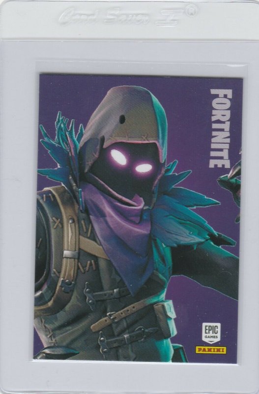 Fortnite Raven 284 Legendary Outfit Panini 2019 trading card series 1