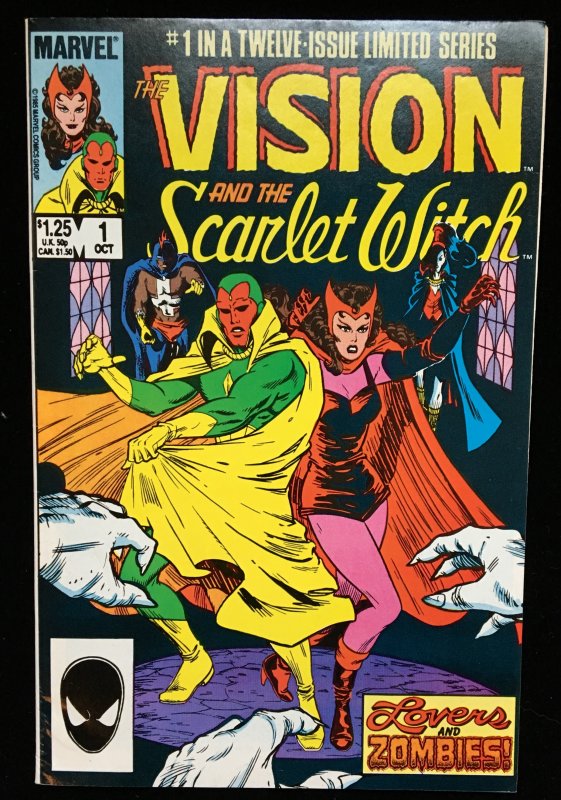 Vision & Scarlet Witch 1-12: Complete 1986 Mini-Series.  2020 TV Series-Disney+