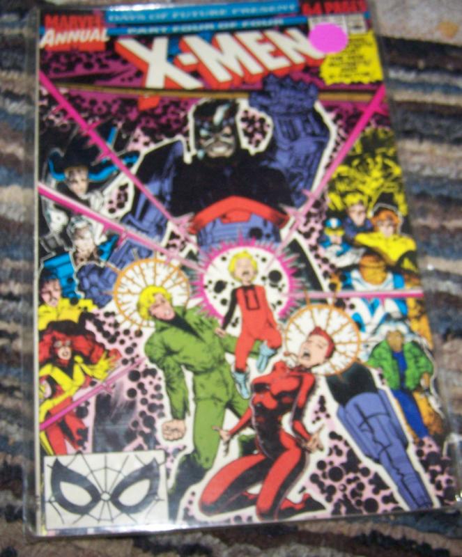 UNCANNY X-MEN ANNUAL # 14 -1990 marvel DAYS OF FUTURE PRESENT  PT 4 1ST GAMBIT