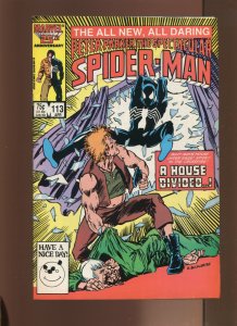 Spectacular Spiderman #113 - 1st. App. Lieutenant Kris Keating. (8.5/9.0) 1986