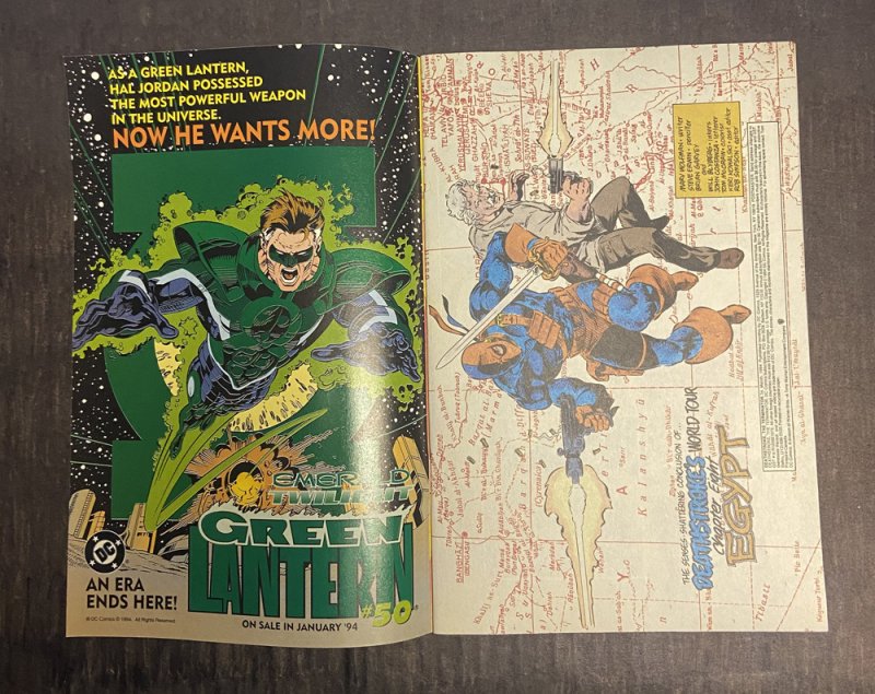 Deathstroke Terminator #34 ( 9.2 NM- )  Vigilante / 1994