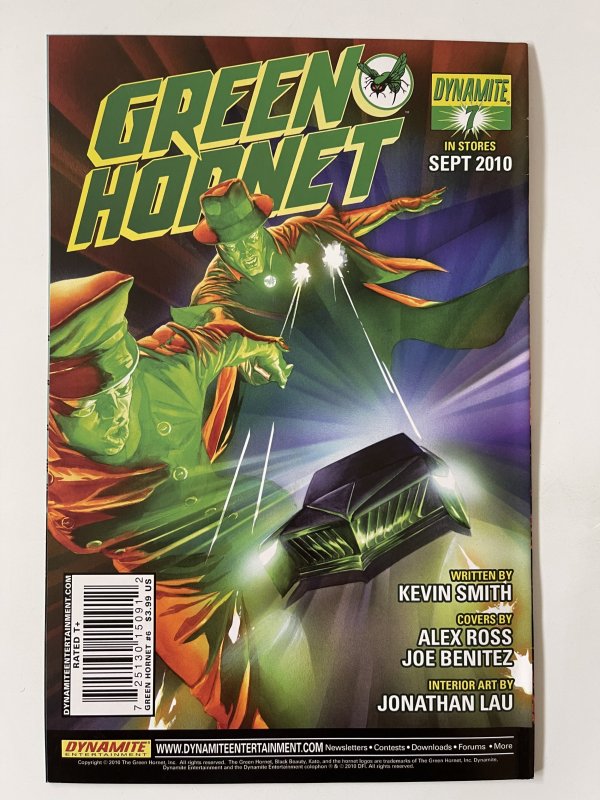 Green Hornet #6 -NM+ (2011)