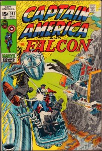 Captain America #141 - Nick Fury & Grey Gargoyle App (9.0 / 9.2) 1971