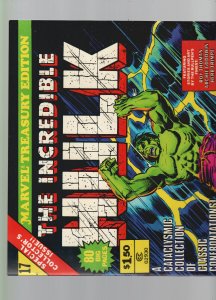 Marvel Treasury Edition #17 Incredible Hulk vf/nm 