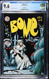 Bone #5 (9/92) Graded CGC 9.6 Third Printing