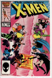 The Uncanny X-Men #208 (1986) X-Men