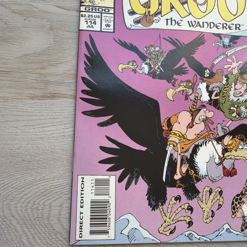 Groo the Wanderer #114 Vol. 2 1994 NM- White Pages