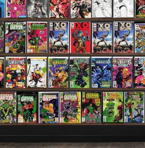 Huge Lot 140+ Comics with Green Lantern, Generation X, X-O Manowar & More!