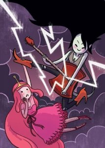 Adventure Time Marceline and the Scream Queens variant cover #3D BAGGED/BOARDED