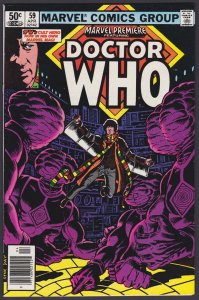 Marvel Premiere #59 Doctor Who NM- 9.2 Marvel Comic - Apr 1981