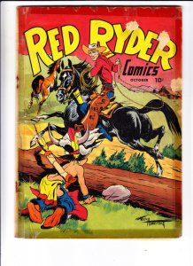 Red Ryder Comics 93 Strict FN- Mid-Grade Little Beaver and his girlfriend Po Ko