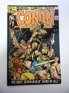 Conan the Barbarian #12 (1971) VG/FN Condition stain bc
