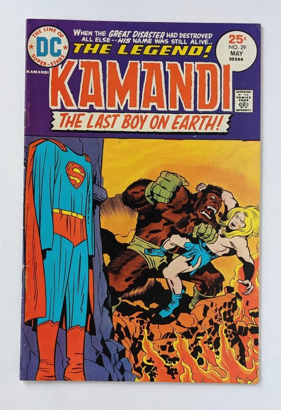 Kamandi, The Last Boy on Earth #29 (1975)  FN-