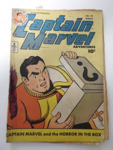 Captain Marvel Adventures #70 (1947) GD Condition see description