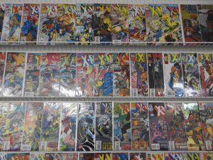 Huge Lot 130+ Comics W/ X-Men, Excalibur, Thor, Hulk+ Avg VF Condition!