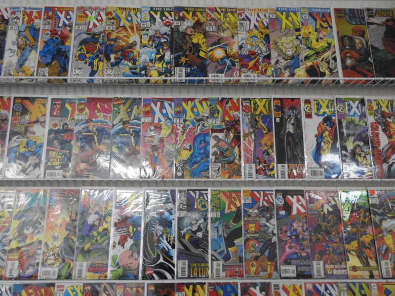Huge Lot 130+ Comics W/ X-Men, Excalibur, Thor, Hulk+ Avg VF Condition!