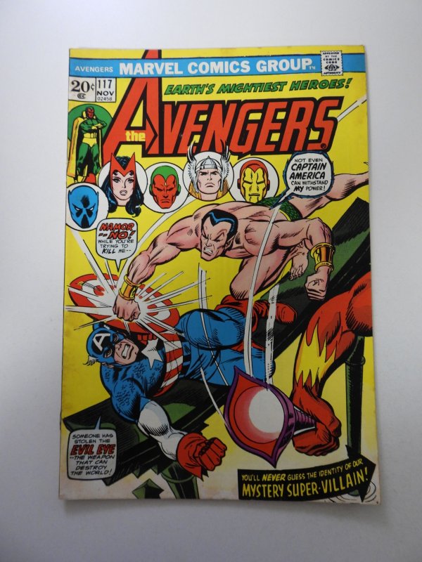 The Avengers #117 (1973) FN condition