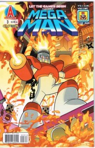 Mega Man #3 Villain var. cvr.(2011)