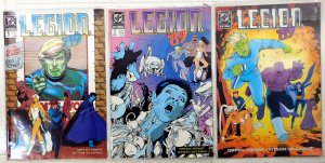 L.E.G.I.O.N. Lot 3 #1, 2, 3 1989 DC 89 Legion Superheroes 1st Print Comic Books