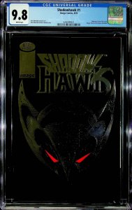 Shadowhawk #1 Silver Foil Cover (1992) - CGC 9.8 - Cert#4240099021