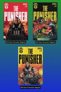 Marvel Knights: Punisher (2025) #1-3 Lot