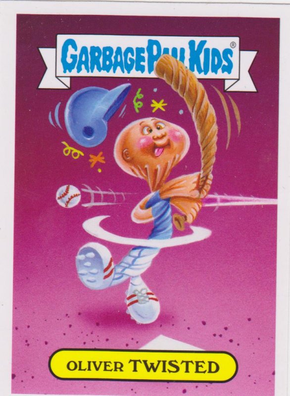 2015 Garbage Pail Kids All-Star Sticker #5 Oliver Twisted