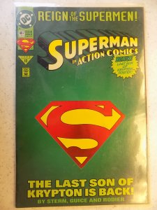 ACTION COMICS # 687 DC SUPERMAN