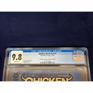 Chicken Devil #1 CGC 9.8 Ambassador Metal Edition Diamond Retailer Summit