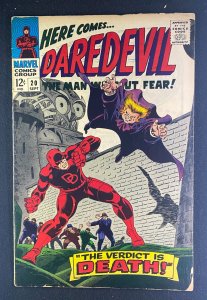 Daredevil (1964) #20 VG/FN (5.0) 1st Gene Colan Art