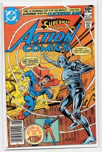 Action Comics #522 Newsstand Edition (1981) Superman
