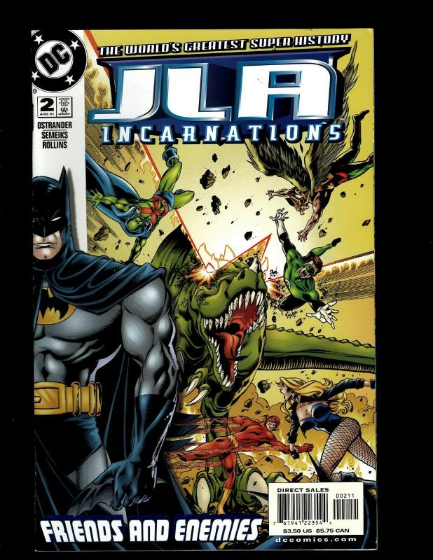 10 Comics JLA Foreign Bodies 1 Gatekeeper 1 2 Incarnations 1 2 3 4 5 6 7 GK26 