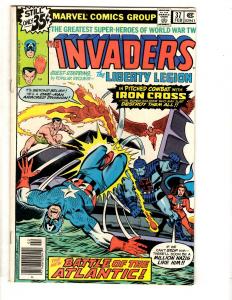 Lot Of 5 Invaders Marvel Comic Books # 31 35 37 38 39 Captain America Namor CR41