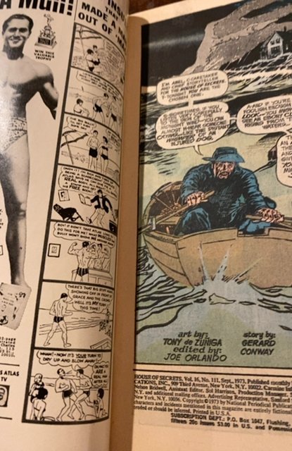 House of Secrets #111 (1973)70s horror anthology