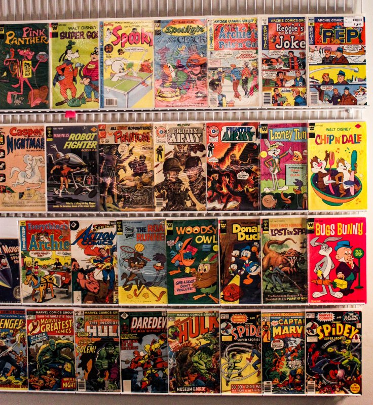 Big Lot 50 Low Grade Reader Comics - Mostly Bronze Age *See Description