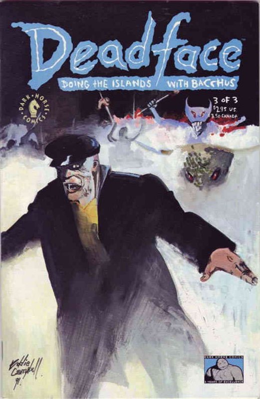 Deadface: Doing the Islands with Bacchus #3 VF/NM ; Dark Horse | Eddie Campbell