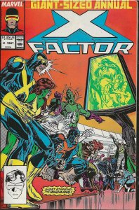 X-Factor Annual #2 Direct Edition (1987) - VF/NM