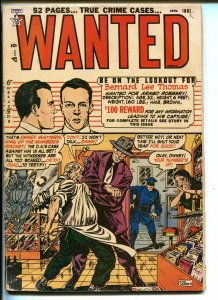 WANTED #36 1951-TOYLAND-SYD SHORES-SODA FOUNTAIN-VIOLENT CRIME-PRE-CODE-fr